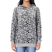 Los mejores  - Smallshow Sudaderas de Maternidad con Capucha Sudadera para Lactancia de Mangas Largas para Mujeres